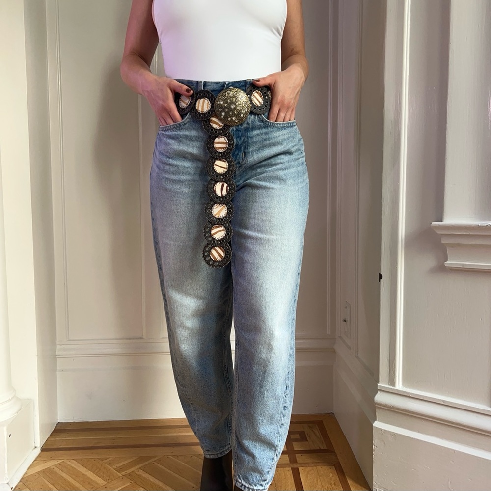 HIGH RISE Balloon Style Denim Jean